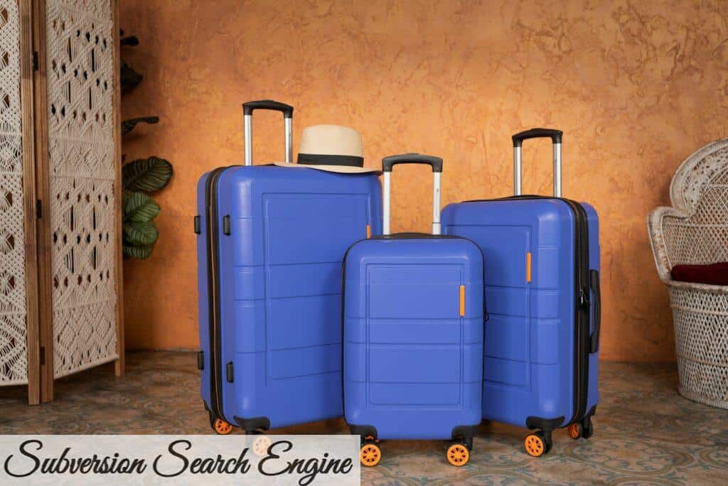 maleta para un viaje corto