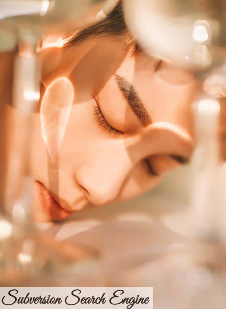 man's face